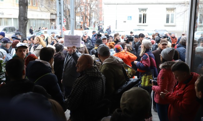 Протест пред Министерство на културата