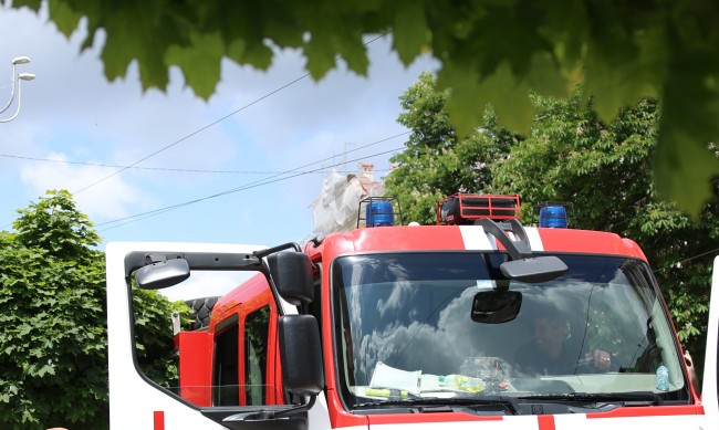 Камион се запали и спря движението на пътя Русе - Бяла