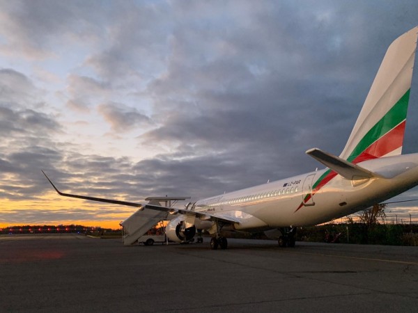 "България Еър" посреща третия си самолет Airbus A220-300 в своя флот