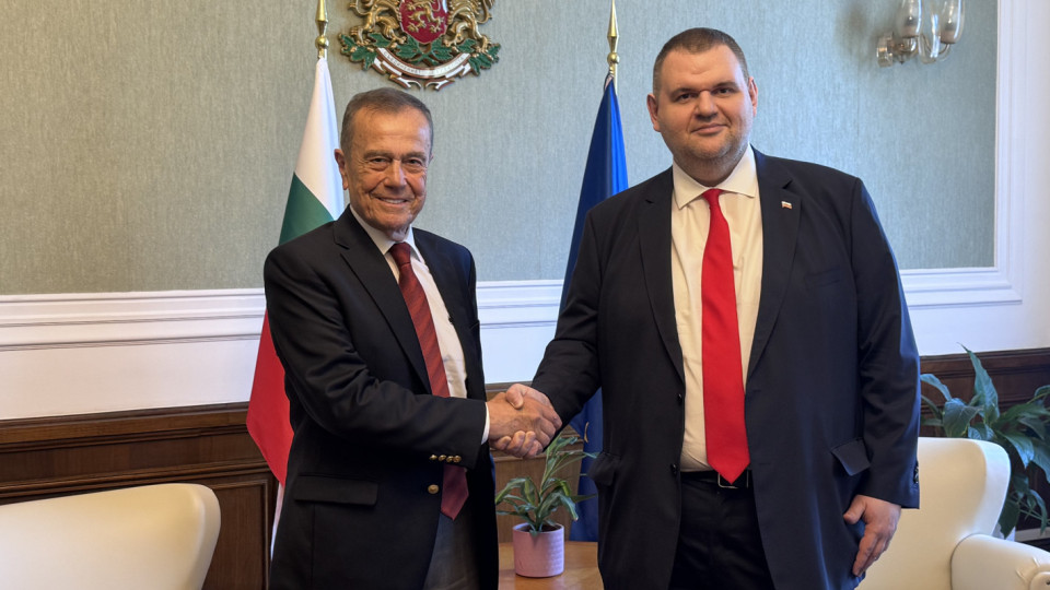 Пеевски се срещна с почетния председател на Балканската конфедерация на румелийските изселници