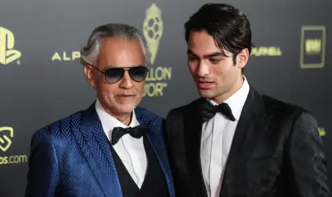 Синът на Андреа Бочели ще пее на сватбата на Джеф Безос