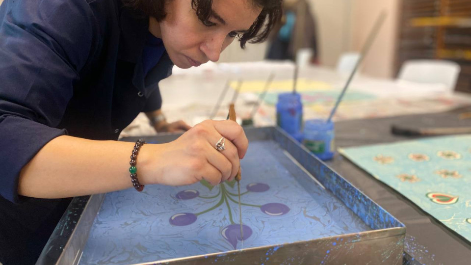 Тайните на изкуството Ебру