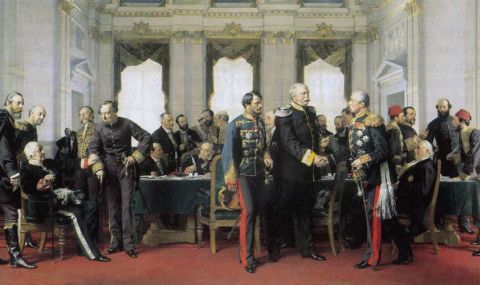 13 юли 1878 г. Берлинският конгрес разделя България на три части