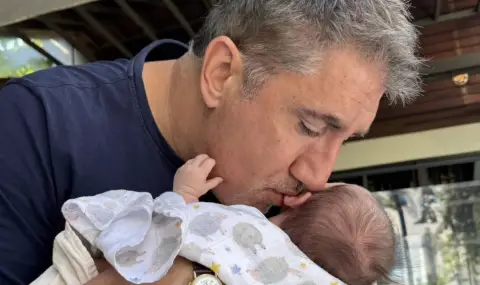 Башар Рахал показа лицето на сина си (СНИМКИ)