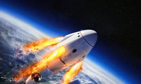 Исторически полет: Капсула с канабис и човешки останки се разби в Тихия океан