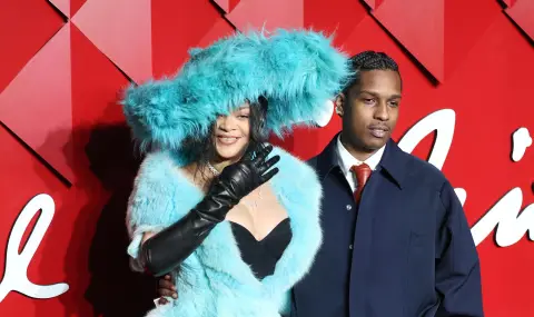 Мъжът на Риана A$AP Rocky разкри пола на третото им дете