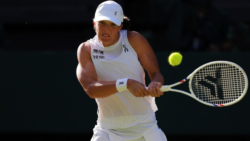 Полякиня гази като танк на "Уимбълдън"