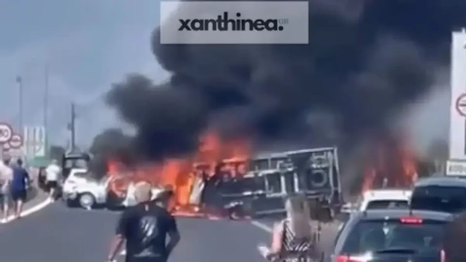 Български шофьор на камион замесен в смразяващ инцидент в Гърция