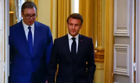 Вучич и Макрон обсъдиха общото бъдеще на Сърбия и ЕС