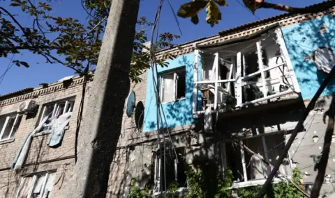 Жена загина при украински обстрел в Донецк