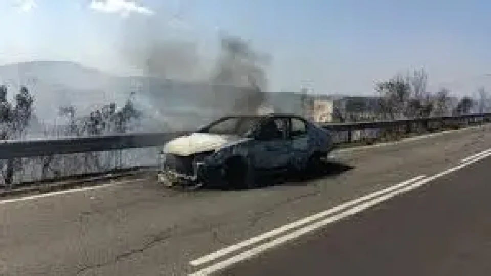 Огнен ад на пътя Созопол - Бургас! Стотици са в капан