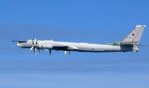 Руски Ту-95МС извършиха планов полет над Японско море