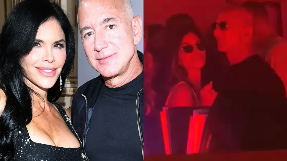 Спипаха ги! Джеф Безос и съпругата му в нощен клуб