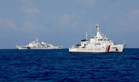 Китайската брегова охрана предприе „контролни мерки“ срещу няколко филипински кораба