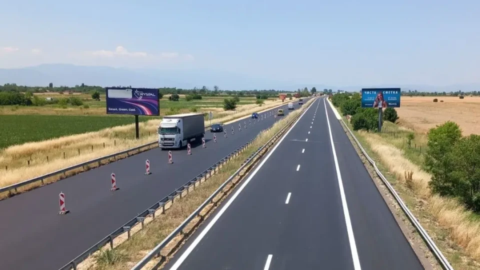 Троен проблем на магистрала Тракия! Предупреждение от АПИ