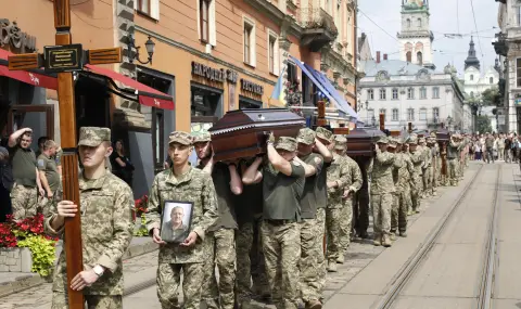 Украйна получи обратно 1000 тела на загинали военнослужещи