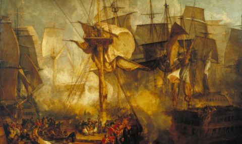21 октомври 1805 г. Британската гордост Трафалгар