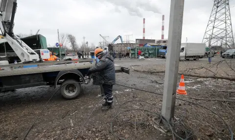 В Одеса продължава възстановяването на електричеството след нощната атака
