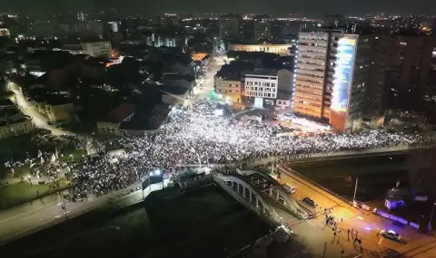 В Сърбия отбелязаха 11 месеца от трагедията в Нови Сад