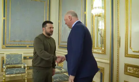 Желязков и Зеленски на среща с европейските лидери в Брюксел