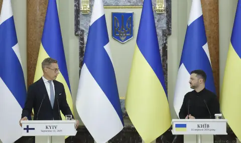 Зеленски и Стуб обсъдиха нуждите на украинската ПВО и мирните усилия на САЩ