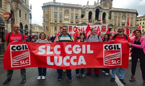 Най-големият профсъюз на Италия изведе 200 хиляди на протест в Рим