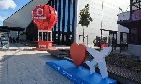 Отново балони от Беларус навлязоха в Литва, затвориха летищата във Вилнюс и Каунас