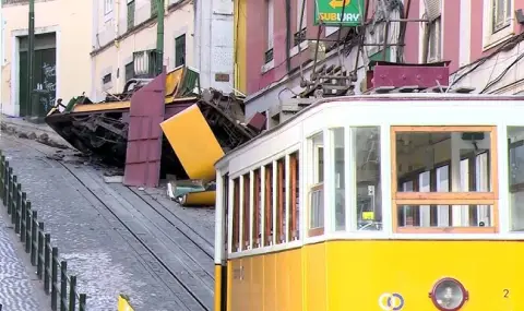 Трагедията в Лисабон: Кабелът на дерайлиралия фуникуляр не отговарял на техническите изисквания