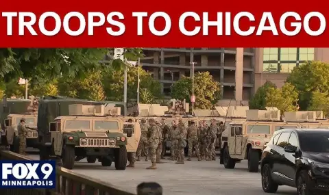 Тръмп прати 300 войници от Националната гвардия в Чикаго