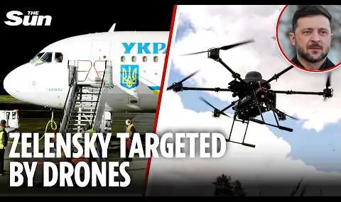 В Ирландия разследват появата на дронове по маршрута на Зеленски към Дъблин ВИДЕО