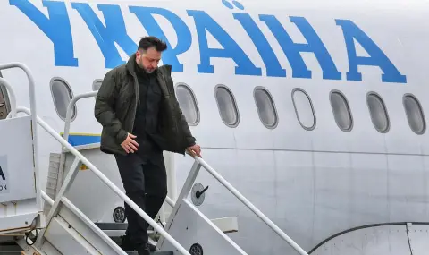 Зеленски пристигна в САЩ, срещата с Тръмп започва в 20.00 часа българско време