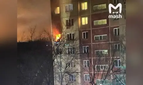 Украински дронове убиха двама руснаци в жилищна сграда в Саратов
