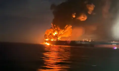 Украински морски дронове поразиха танкер на руския „сенчест флот“ в Черно море