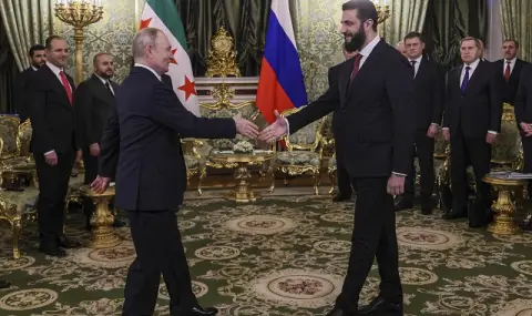 Кремъл търси сближаване с Дамаск! Владимир Путин похвали Аш Шараа за възстановяването на териториалната цялост на Сирия