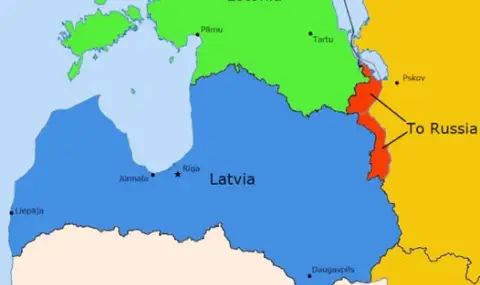 Москва: Териториалните претенции на Естония към Русия са абсолютно неприемливи