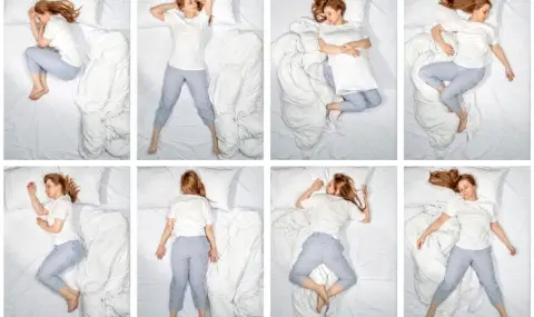 Различните пози на спане носят и различни ползи за здравето