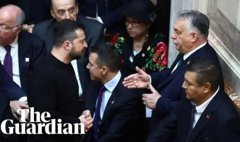 Berliner Zeitung: Конфликтът между Орбан и Зеленски може да спре Украйна за ЕС