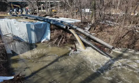 Белият дом: Изпускането на отпадъчни води в река Потомак заплашва с екологична катастрофа