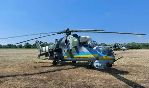 Военните в Херсон съобщиха за гибелта на екипажа на украински Ми-24, изпълнявал бойна мисия