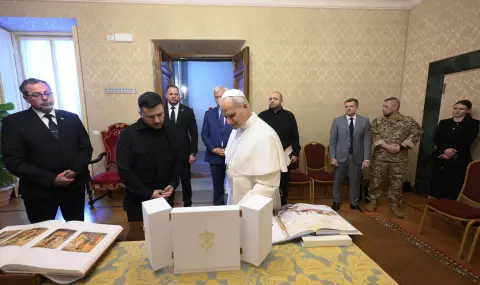 Папа Лъв XIV изпрати 80 генератора на електричество в Украйна