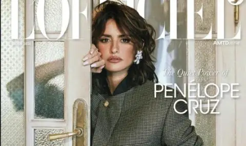Пенелопе Крус стана лице на февруарския L’Officiel Italia с изключителна фотосесия (СНИМКИ)