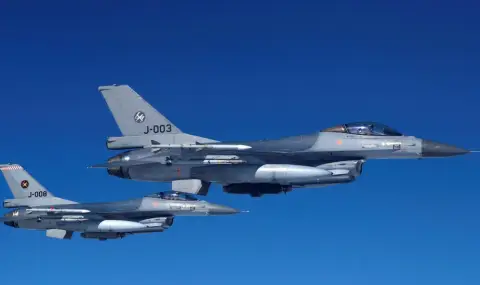 Intelligence Online: Пилоти от САЩ и Нидерландия пазят небето над Киев с изтребители F-16