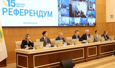 Над 350 международни наблюдатели са акредитирани да наблюдават референдума в Казахстан