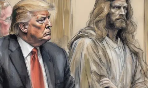 Тръмп се пусна като Исус в Truth Social СНИМКА