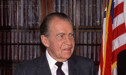 22 май 1972 г. Президентът на САЩ Ричард Никсън каца в Москва