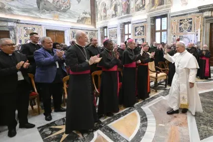 Делегация от родния град на папата го посети във Ватикана