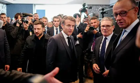 Лидерите на Великобритания, Франция, Германия и Украйна очертаха пет условия за справедлив и траен мир