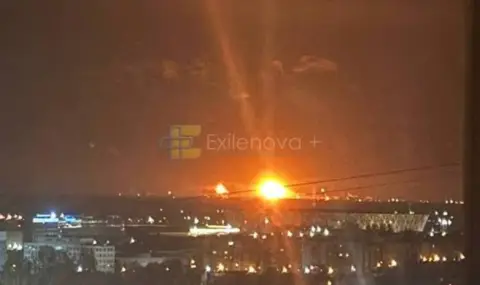 Огнена нощ в Русия: Волгоград под ракетна заплаха ВИДЕО