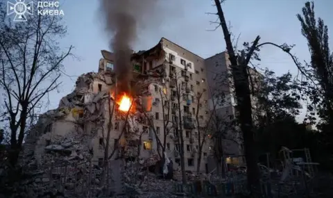 Масиран балистичен удар по Киев и дронове над Москва: Въздушната война ескалира след полунощ ОБЗОР