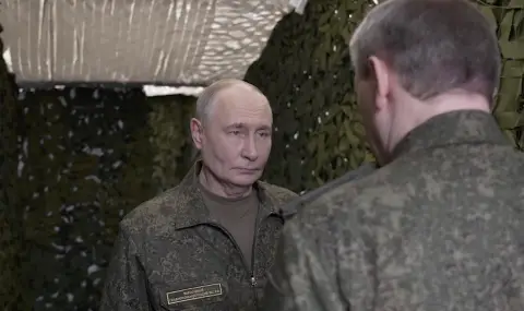 Путин празнува превземането на Константиновка в Донбас